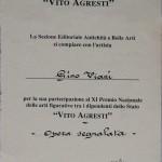 XI Pemio "Vito agresti" 1991 - Opera segnalata: "Senza titolo"