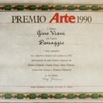 Premio Arte 1990 - Finalista con l'opera "Paesaggio"