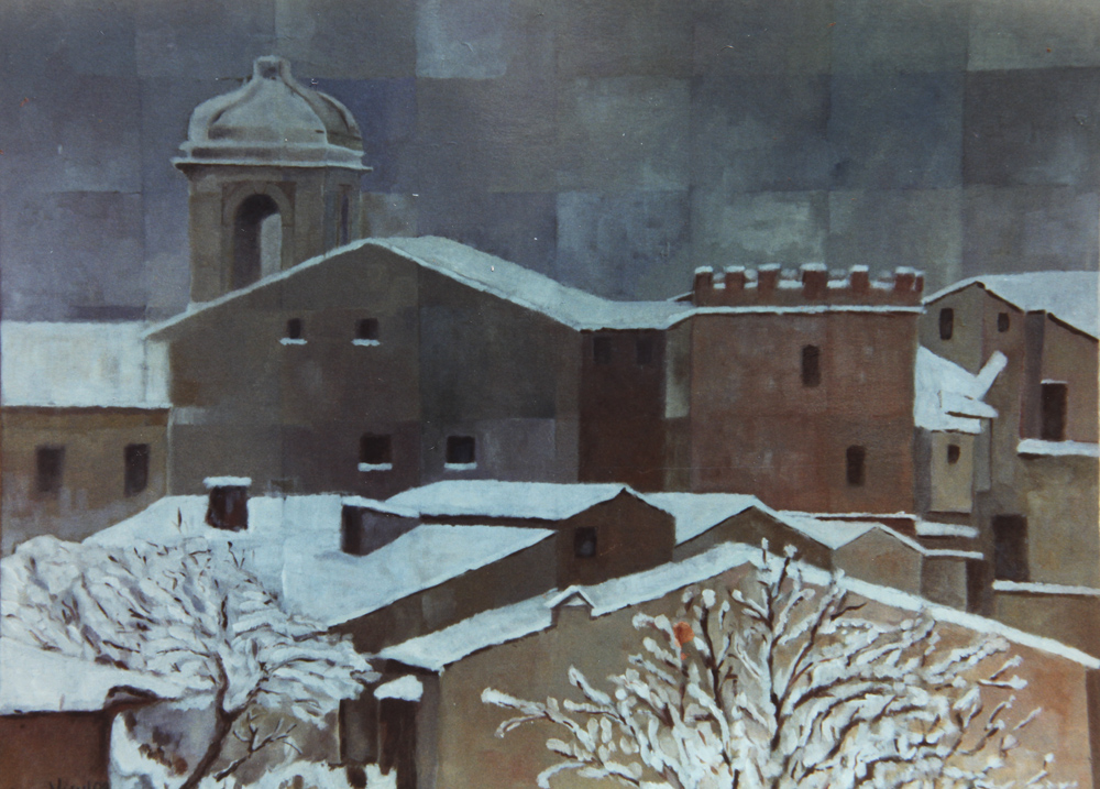 Morlupo innevato
